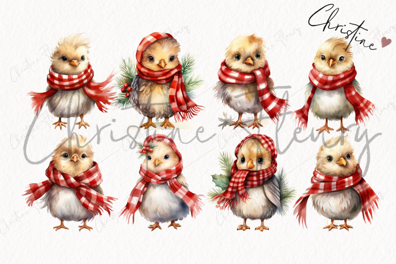 watercolor-christmas-chick-clipart