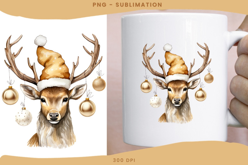 christmas-deer-digital-file-for-t-shirt-design