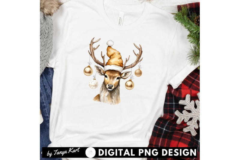 christmas-deer-digital-file-for-t-shirt-design