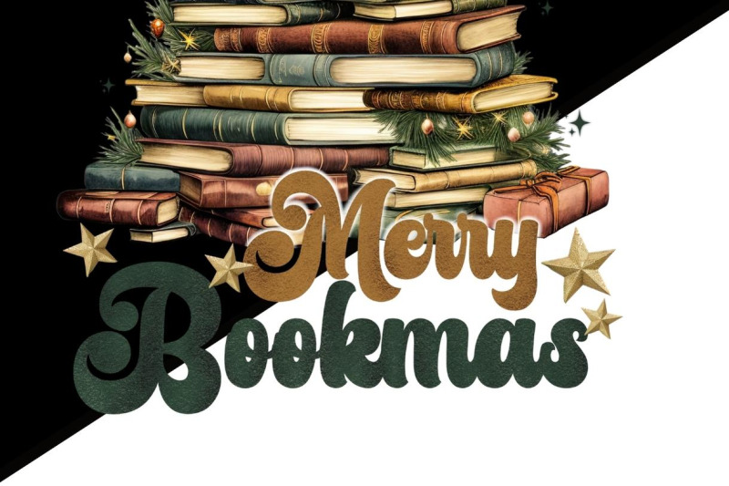 merry-bookmas-retro-style-christmas-book-art