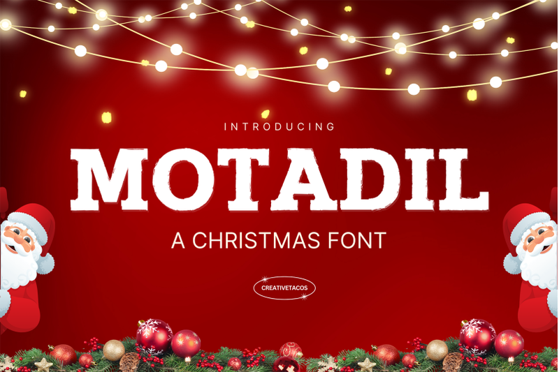 motadil-christmas-font