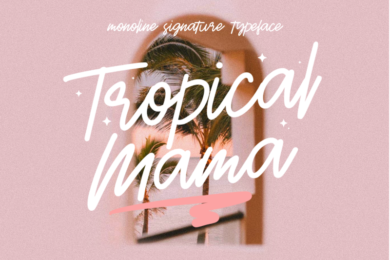 tropical-mama-holiday-handwritten-script-font-playful-signature
