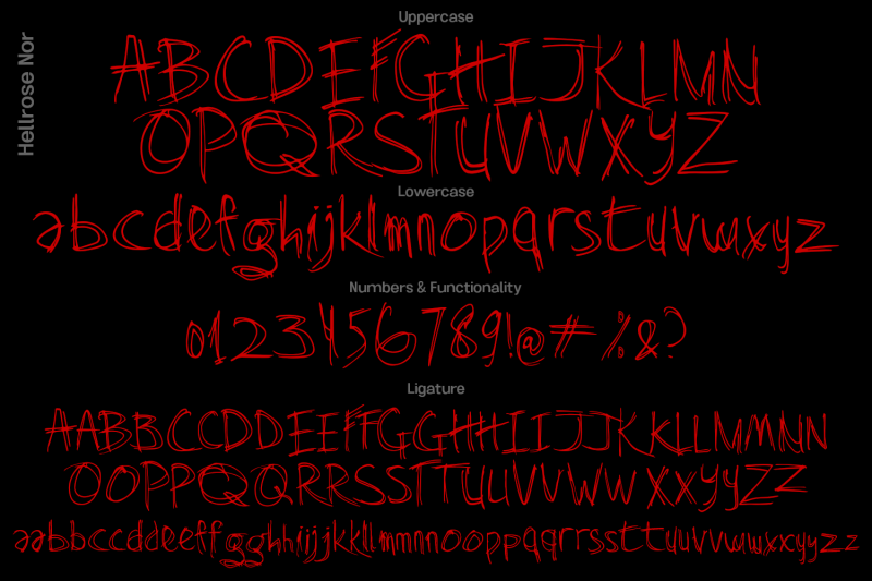 hellrose-font