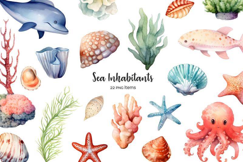 watercolor-sea-inhabitants-clipart-marine-inhabitants-clipart-22-png