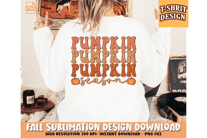 retro-fall-png-bundle