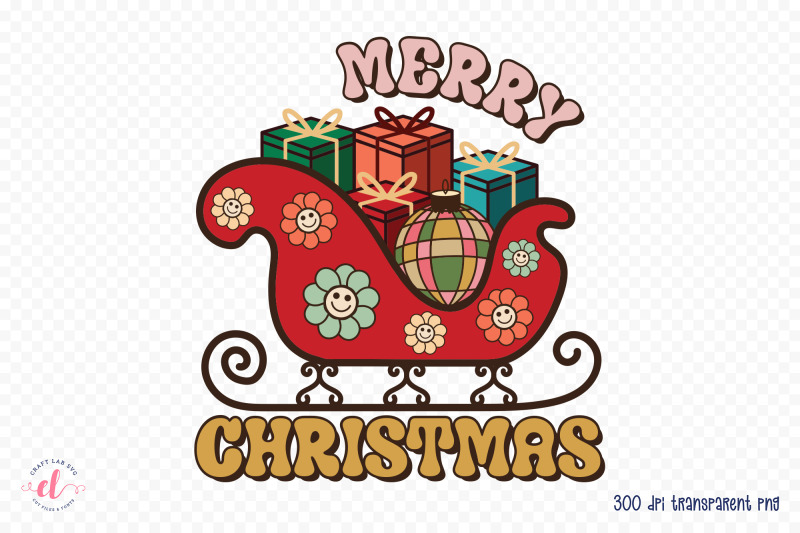 groovy-merry-christmas-sublimation-png