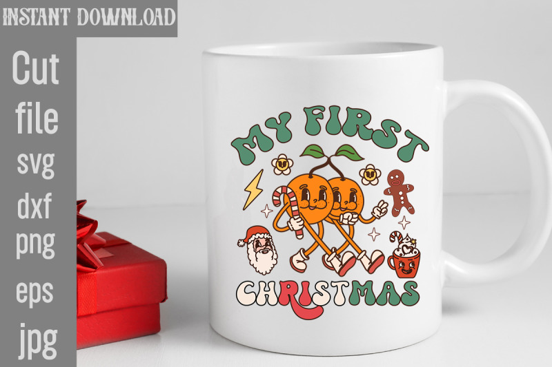 my-first-christmas-svg-cut-file-funny-christmas-png-retro-santa-png