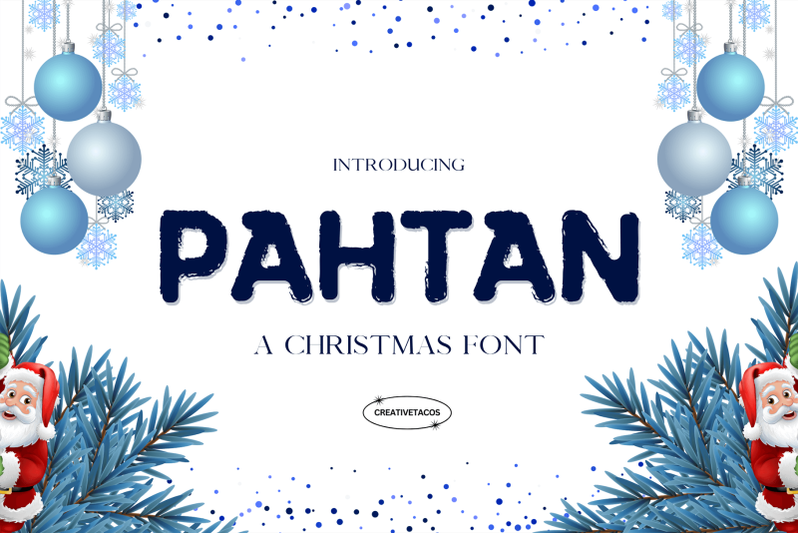pahtan-christmas-font