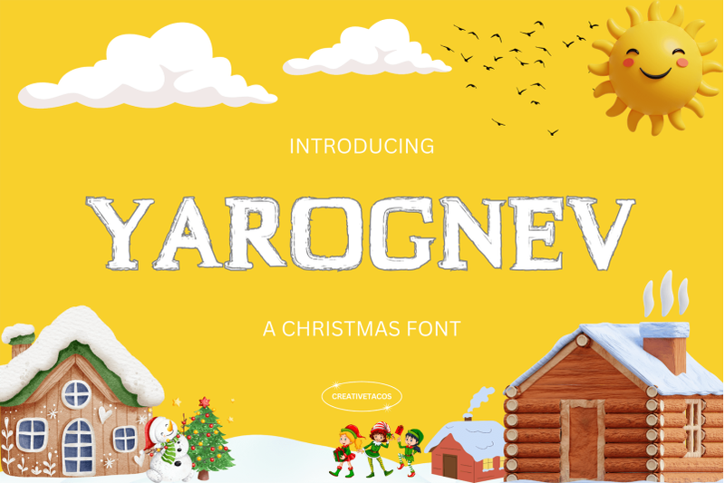 yarognev-christmas-font