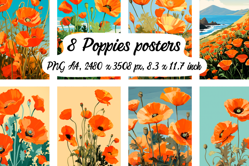 8-poppies-posters