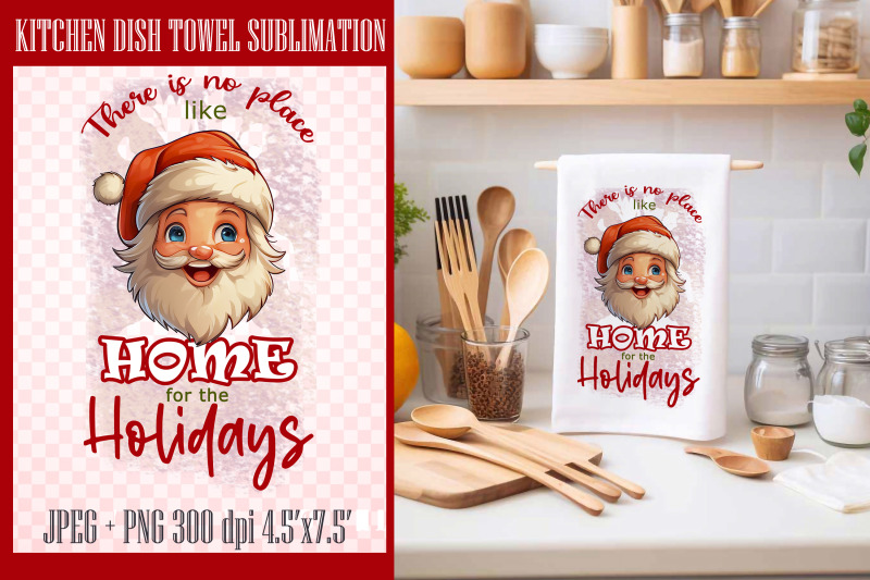 merry-christmas-kitchen-towel-sublimation-png