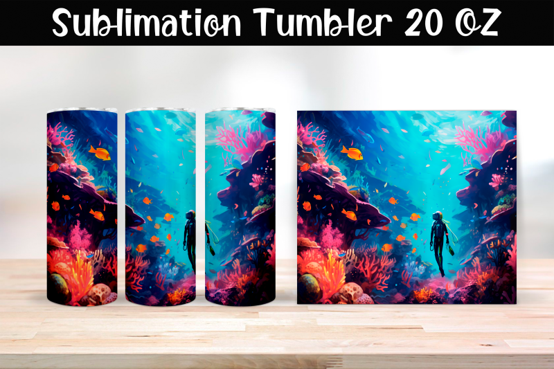 undersea-world-sublimation-tumbler-wrap-20-oz