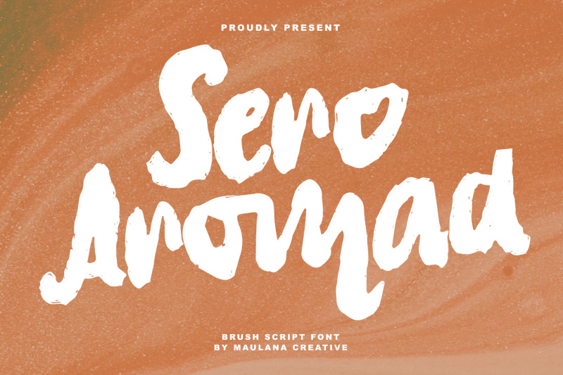 sero-aromad-brush-script-font