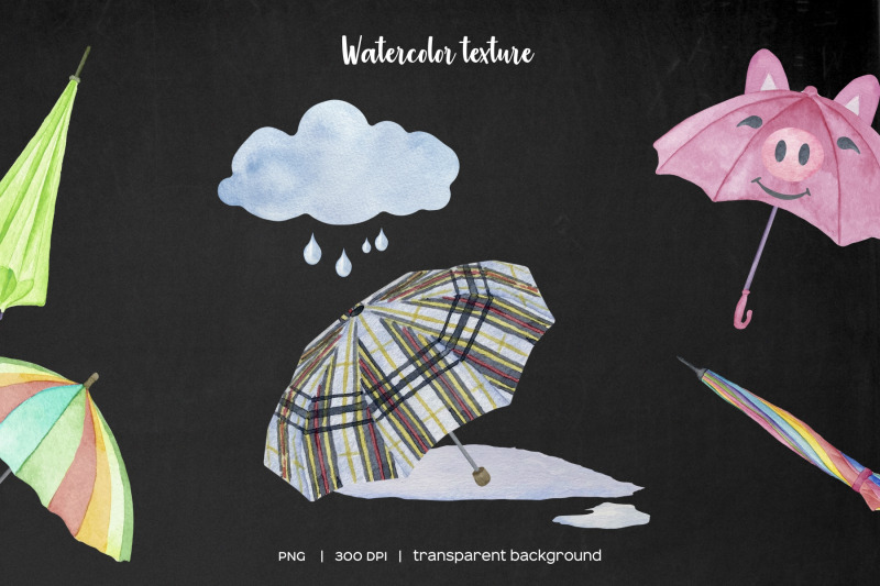 watercolor-umbrella-clipart-colorful-umbrella-png-kids-cute-umbrella