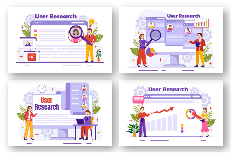 12-user-research-vector-illustration