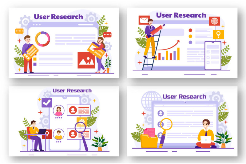 12-user-research-vector-illustration