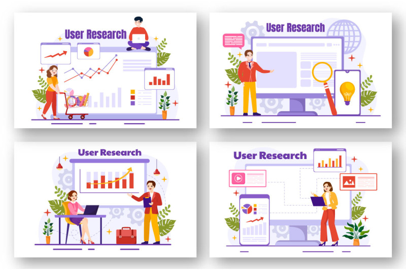 12-user-research-vector-illustration