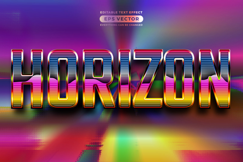 retro-text-effect-horizon-futuristic-editable-80s-classic-style-with-e