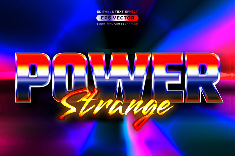 retro-text-effect-power-strange-futuristic-editable-80s-classic-style