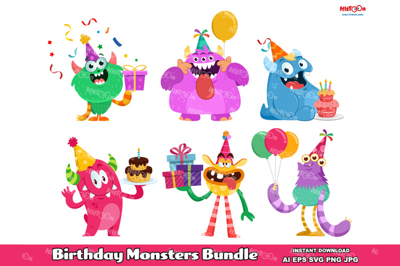 funny-birthday-monsters-cartoon-characters-vector-bundle