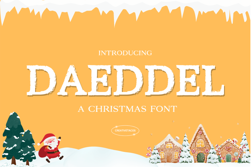 daeddel-christmas-font