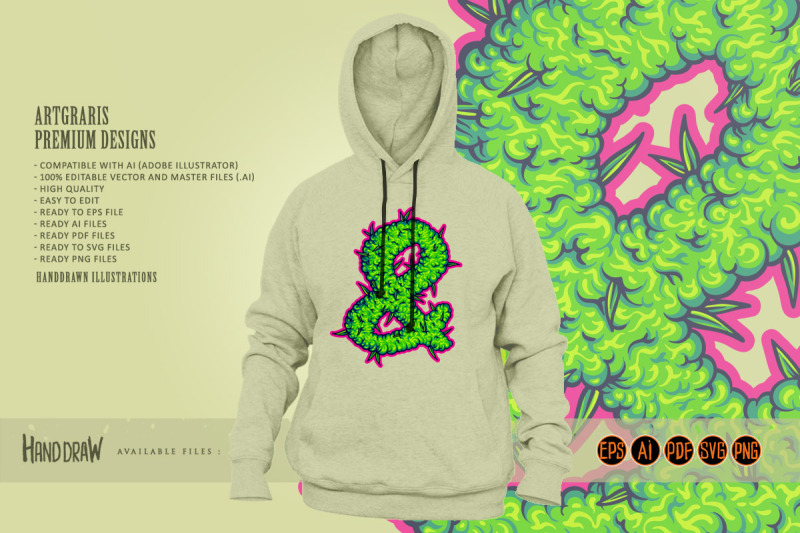 smoke-elegant-ampersand-cannabis-accents