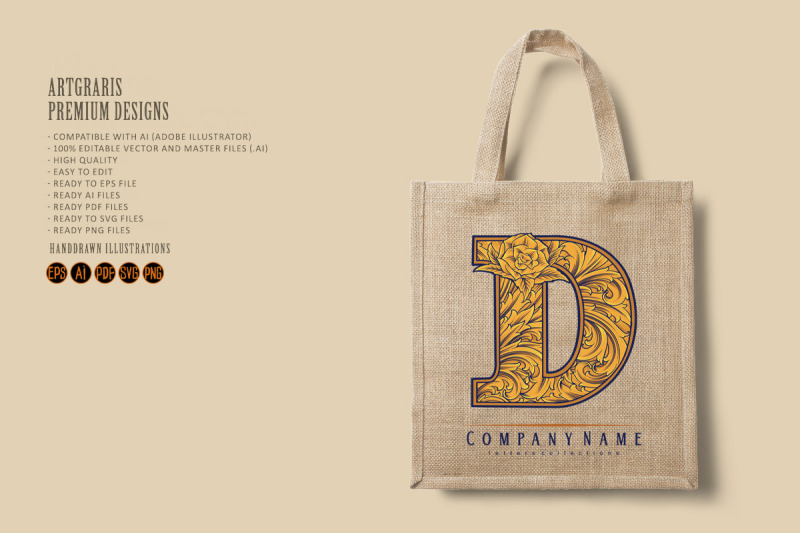 vintage-letter-d-monogram-logo-classic-style