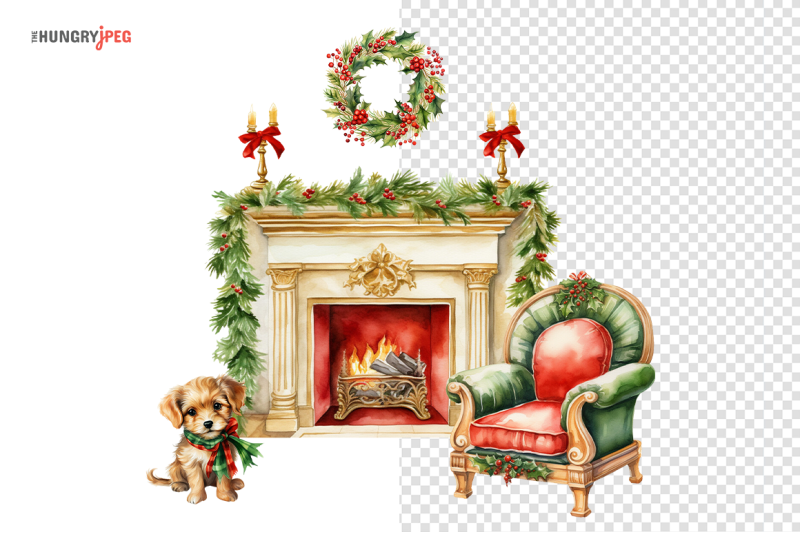 christmas-cozy-fireplace