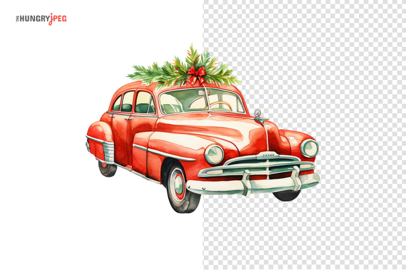 christmas-car