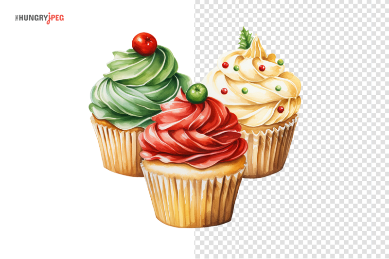 christmas-cupcakes