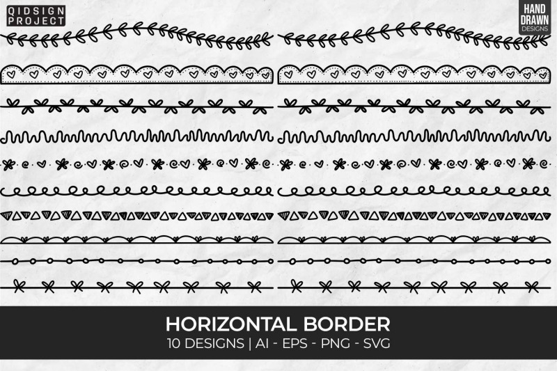 10-horizontal-border-decorative-element-hand-drawn-border