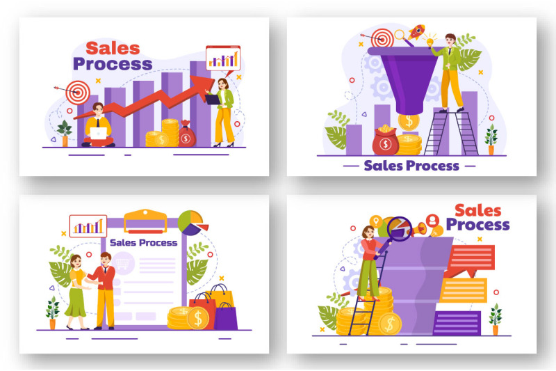 12-sales-process-illustration