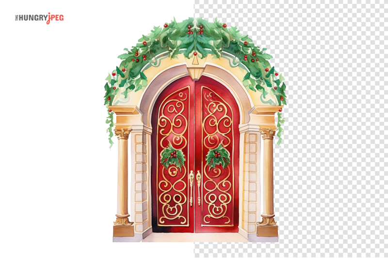 christmas-door