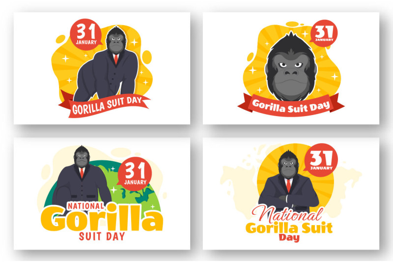 9-national-gorilla-suit-day-illustration