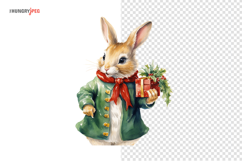 christmas-rabbit