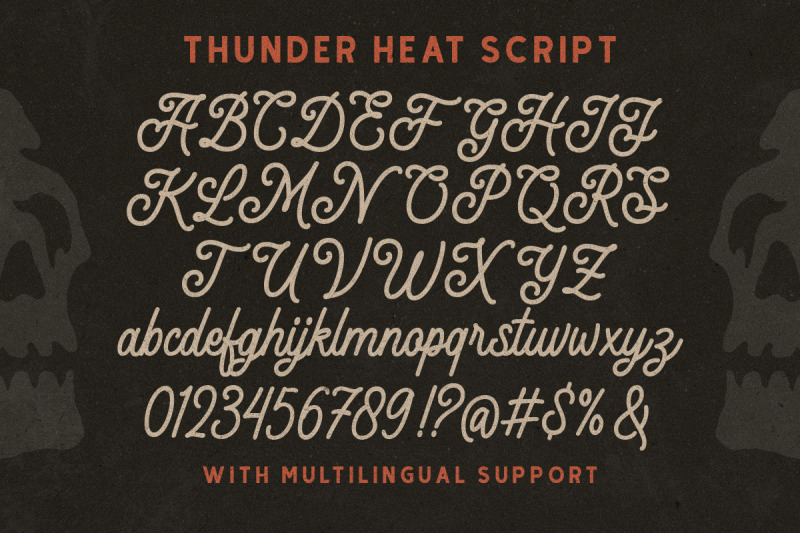 thunder-heat-monoline-sans-script
