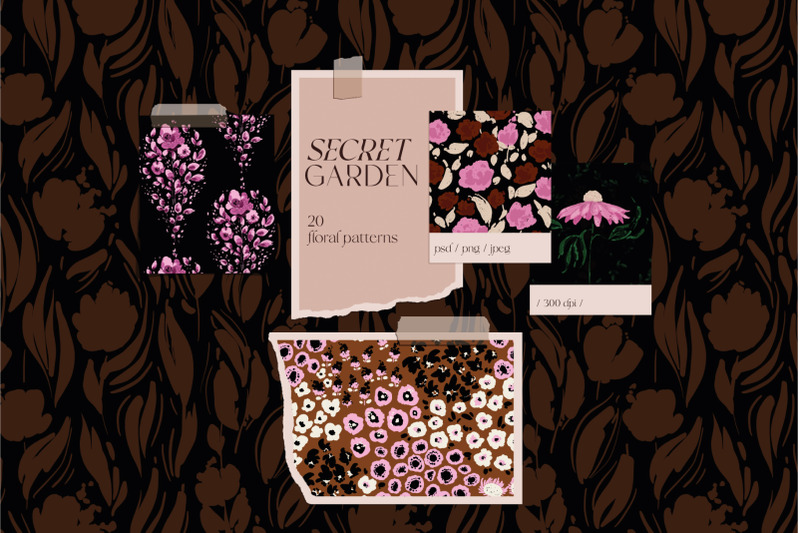 secret-garden-floral-patterns