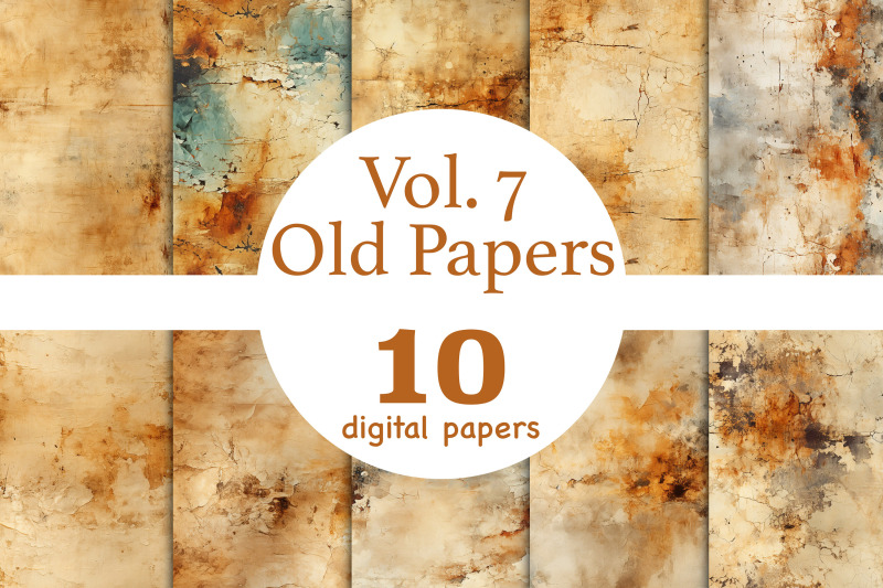 old-paper-backgrounds-vintage-paper-textures-bundle