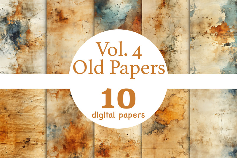 old-paper-backgrounds-vintage-stained-digital-paper