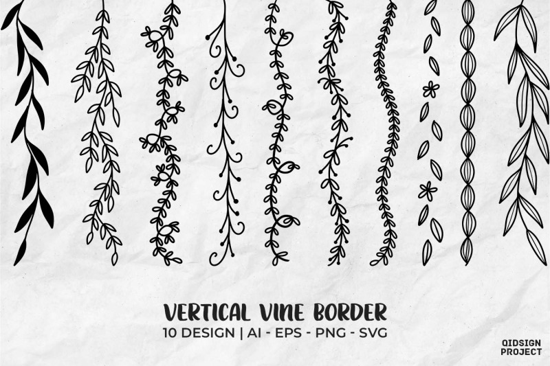 10-vertical-vine-border-decorative-element-doodle-border