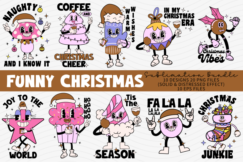 funny-christmas-png-eps-bundle