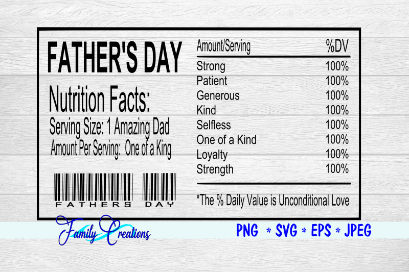 father-039-s-day-nutrition-label