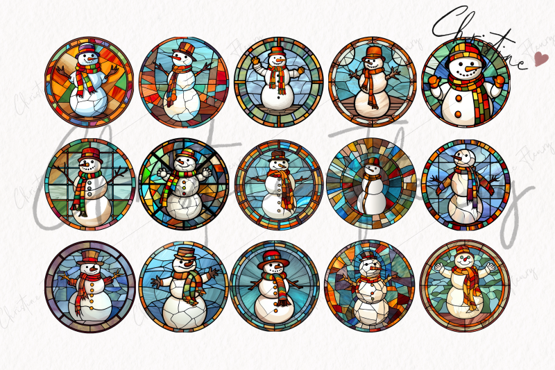 20-round-snowman-stained-glass-clipart