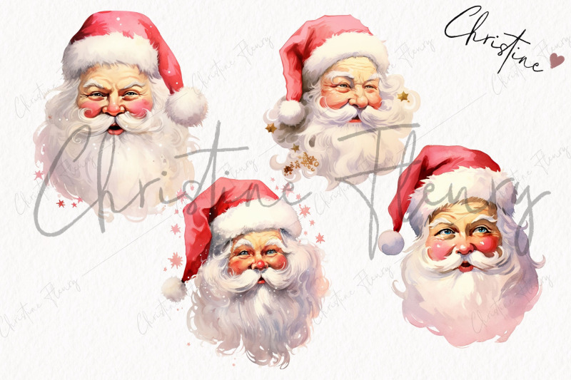 watercolor-santa-clipart