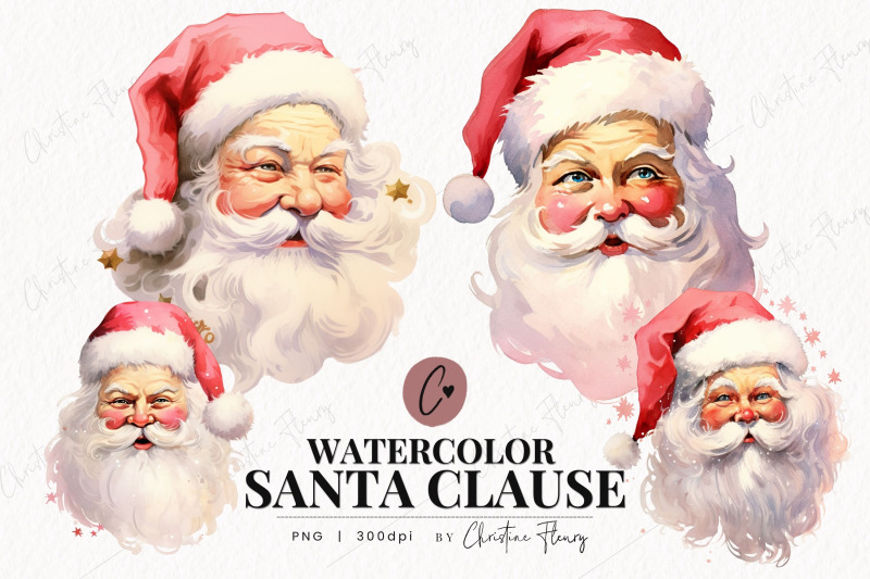 watercolor-santa-clipart