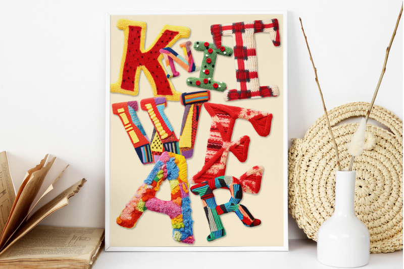 knitted-alphabet
