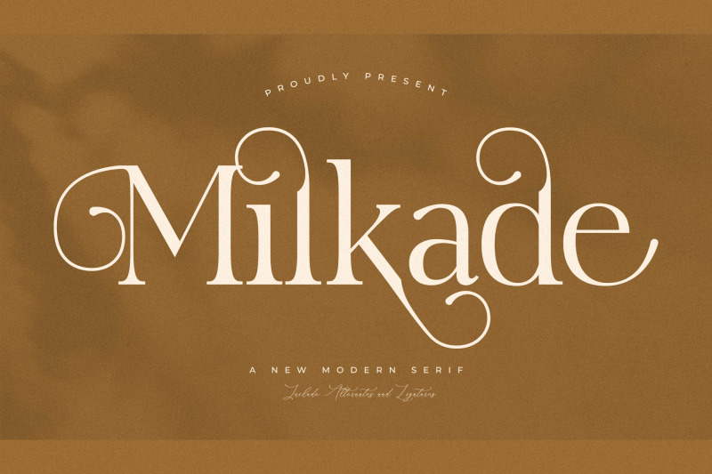 milkade-typeface