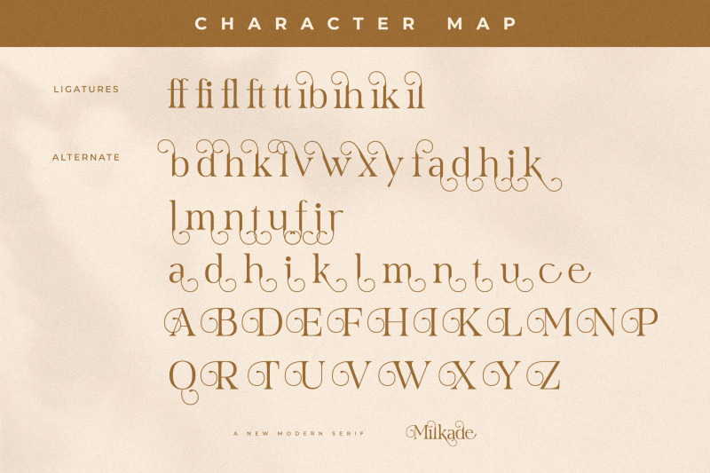 milkade-typeface