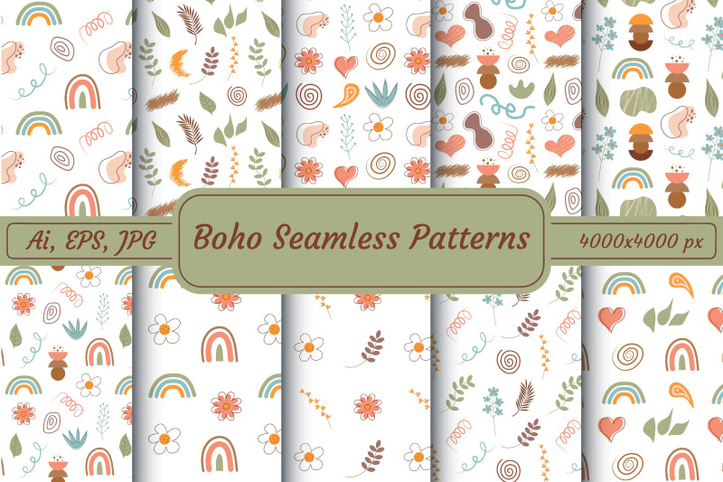 boho-seamless-patterns