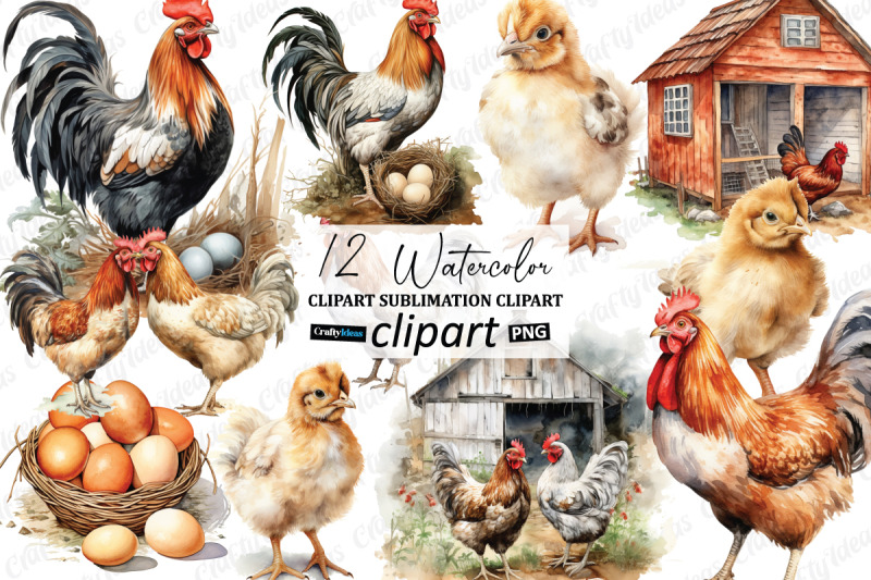 farm-chicken-clipart-sublimation-clipart